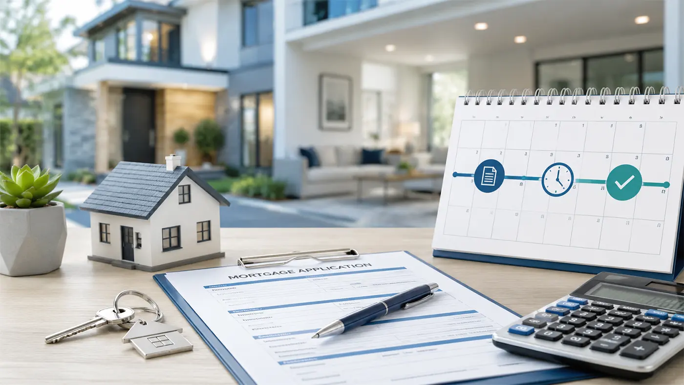 mortgage application timeline for home buyers